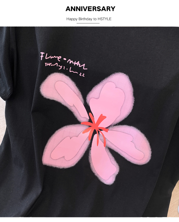 花柄 ファッション 桜花モチーフ 優美半袖