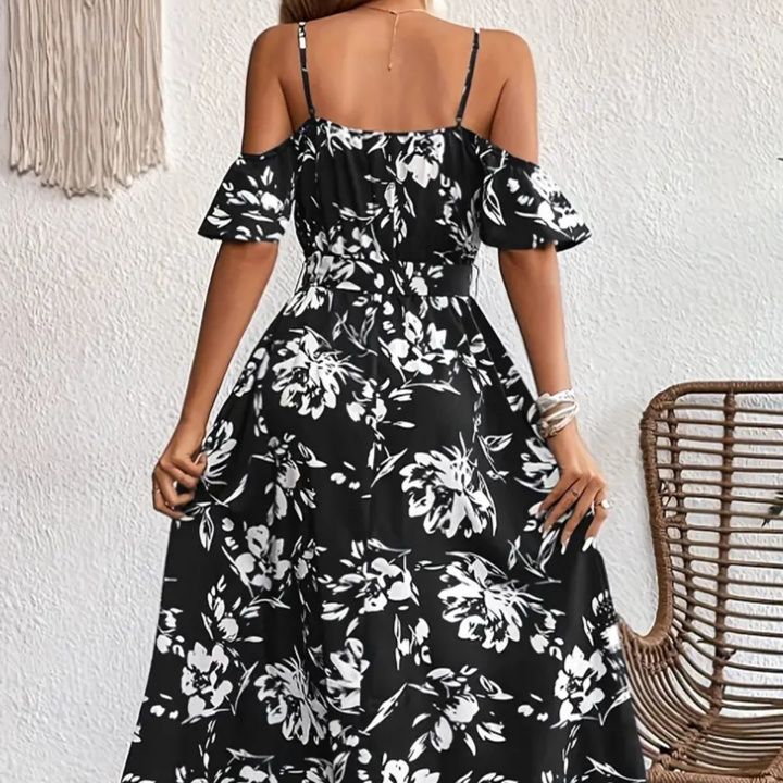 花柄ワンピースエレガント花柄ロングワンピース ロングワンピ|花