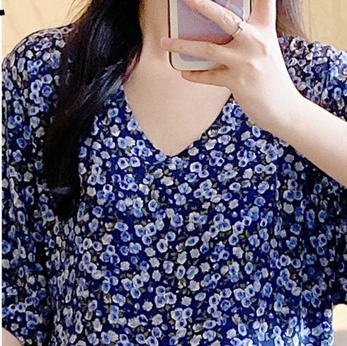 花柄ワンピース 草花舞う優美なロング丈ワンピース