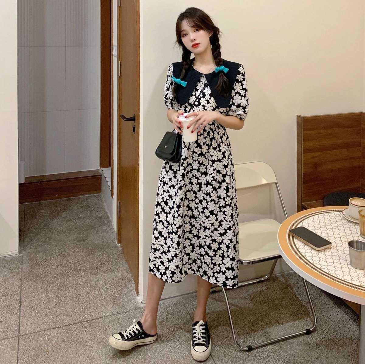 可愛さ全開！花柄ワンピースで作る愛されコーデ5選