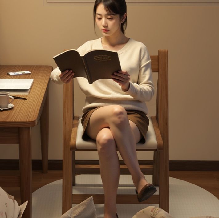 折りたたみ椅子 天然木の優雅な折りたたみチェア