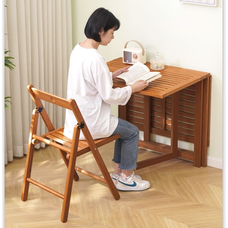 折りたたみ椅子 和みの竹 折りたたみ木製椅子