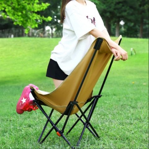 折りたたみ椅子 ムーンリラックス 野外くつろぎ椅子