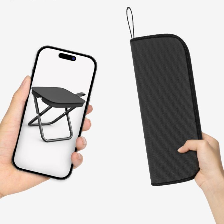 折りたたみ椅子 強化フレーム コンパクトチェア