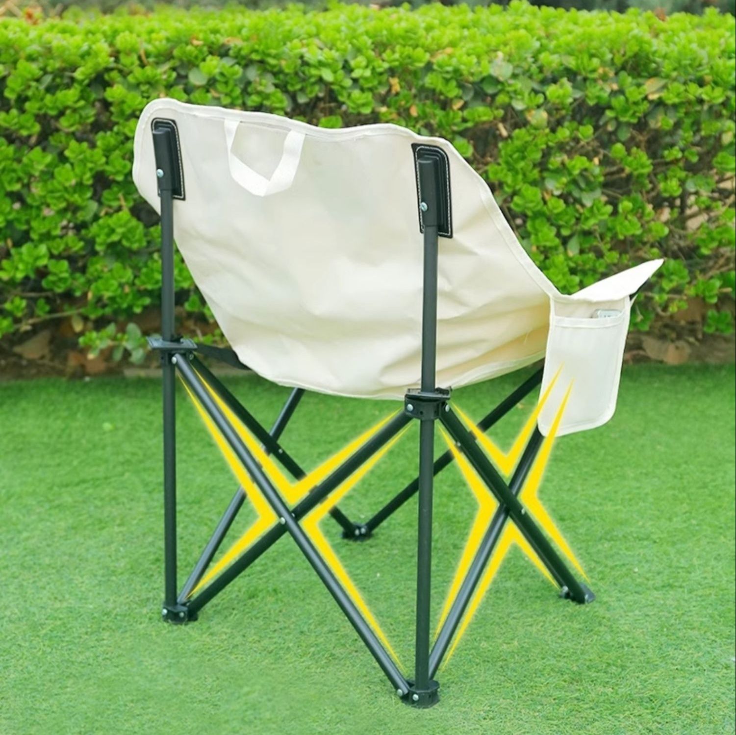 折りたたみ椅子 リラックスリクライニング折りたたみチェア