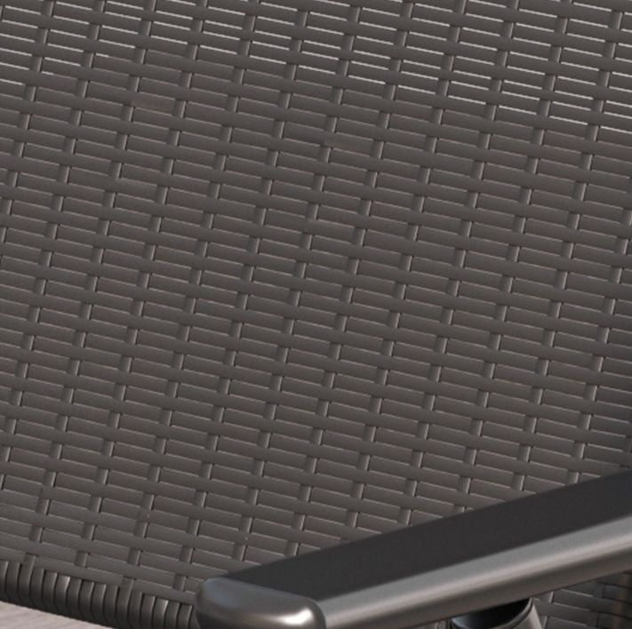 折りたたみ椅子 人体工学設計 ラタン風メッシュ折りたたみ椅子