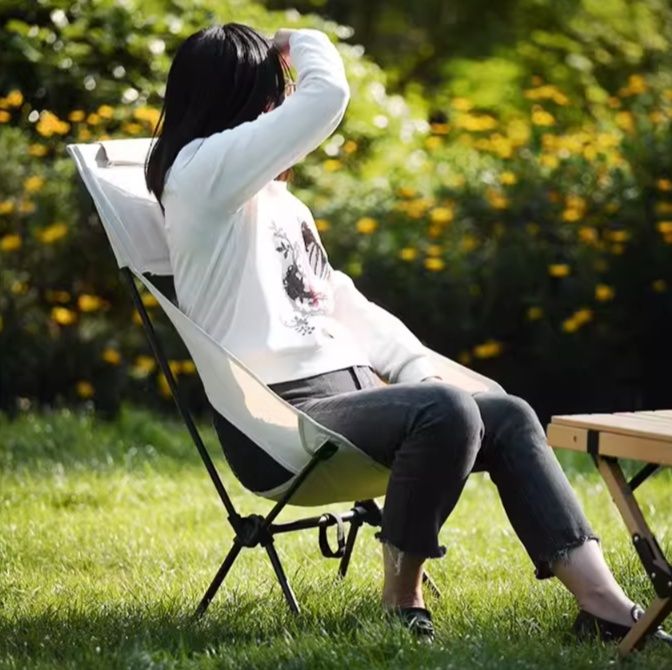 折りたたみ椅子 超軽量ハイバック折りたたみ椅子