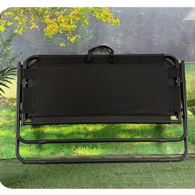 折りたたみ椅子 二人掛け軽量折りたたみベンチ型野外椅子