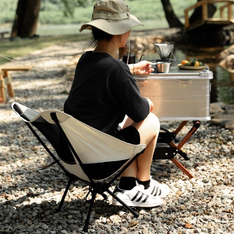 折りたたみ椅子折りたたみ椅子アウトドア超軽量背もたれ付き折りたたみ椅子