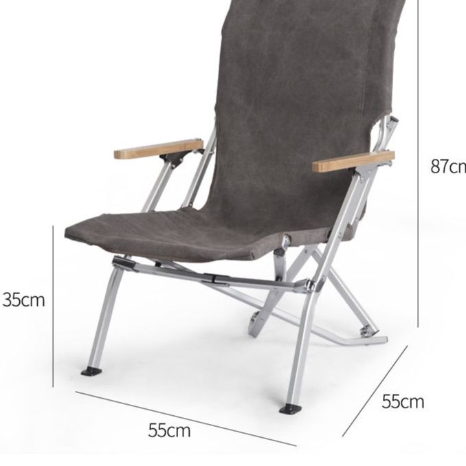 折りたたみ椅子折りたたみ椅子アウトドア 軽量アルミフレーム木製肘掛け付き折りたたみ椅子