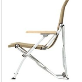 折りたたみ椅子折りたたみ椅子アウトドア 軽量アルミフレーム木製肘掛け付き折りたたみ椅子