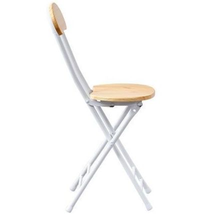 コンパクト軽量アウトドア　背もたれ付き折りたたみ椅子