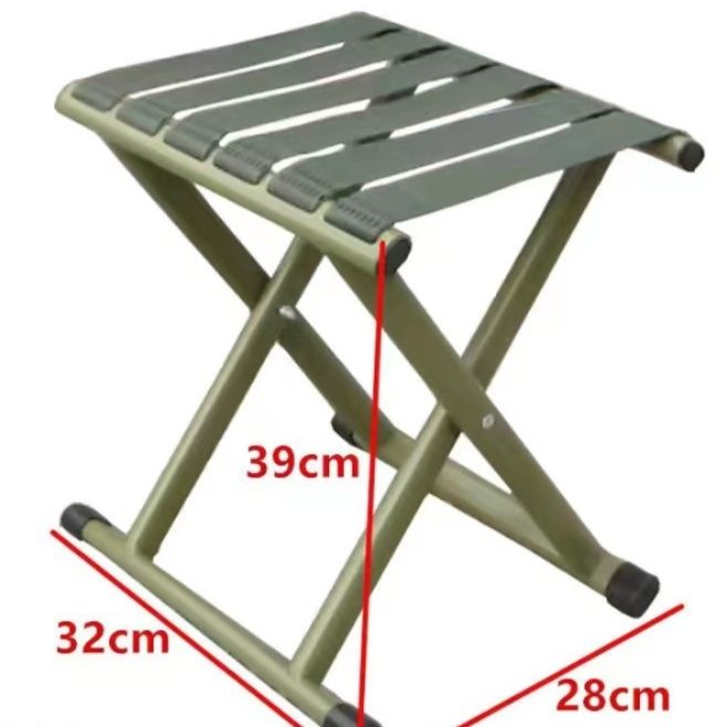 金属フレーム折りたたみ椅子　大型サイズ