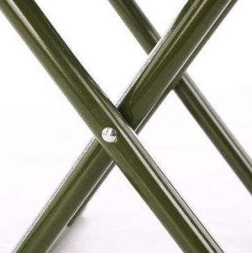 金属フレーム折りたたみ椅子　大型サイズ