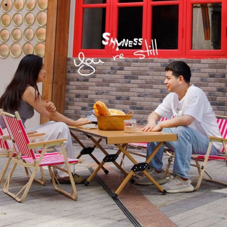 軽量アルミフレーム折りたたみ椅子