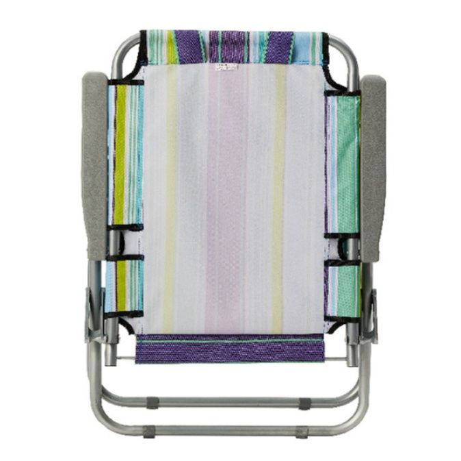 軽量アルミ製リクライニング付き海辺の折りたたみ椅子