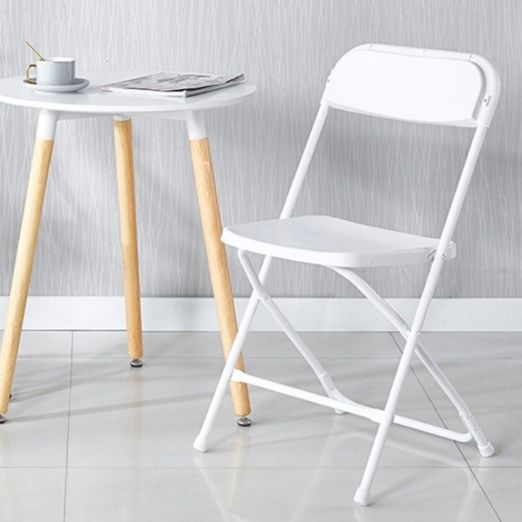  軽量コンパクト収納型 プラスチック製折りたたみ椅子