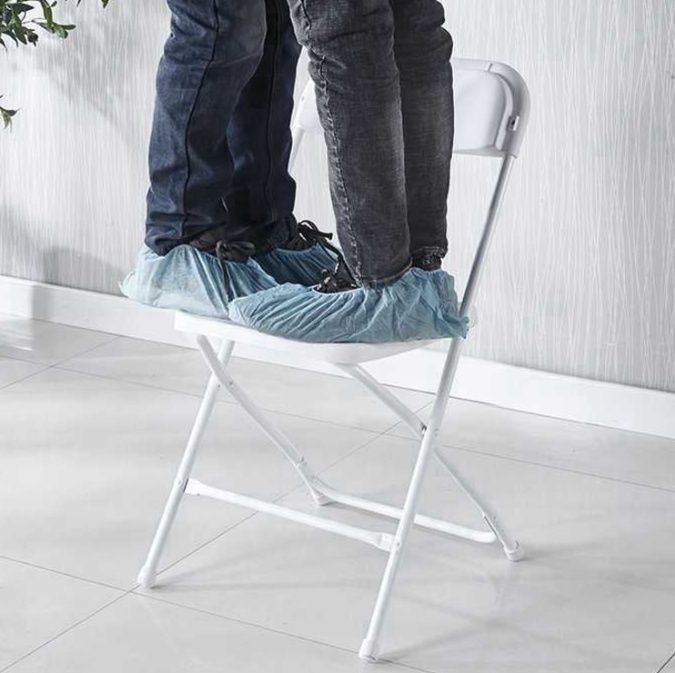  軽量コンパクト収納型 プラスチック製折りたたみ椅子