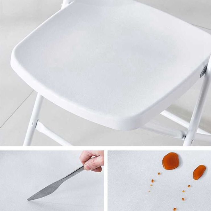  軽量コンパクト収納型 プラスチック製折りたたみ椅子