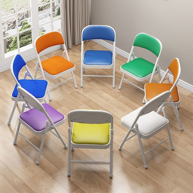 折りたたみ椅子 高級本革張り折りたたみ式座椅子