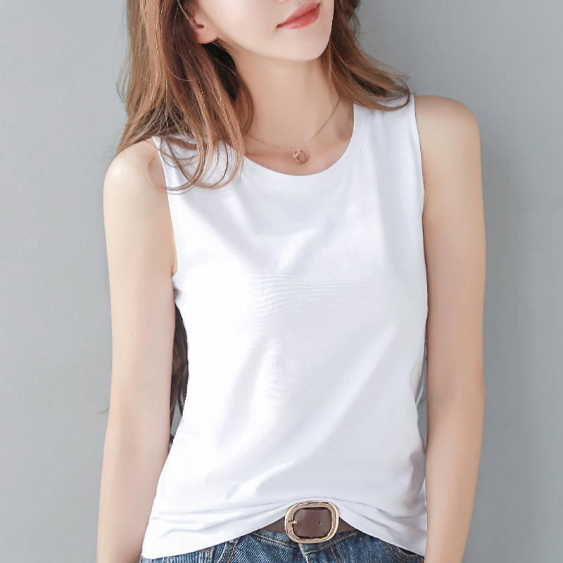 シンプル美ライン ベーシックタンクトップ