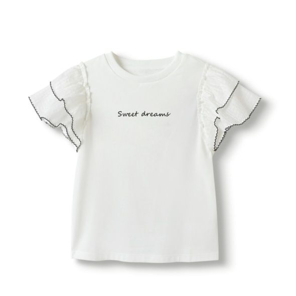 フリルステッチTシャツ