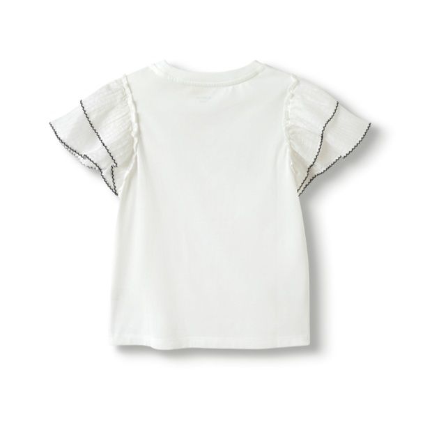 フリルステッチTシャツ