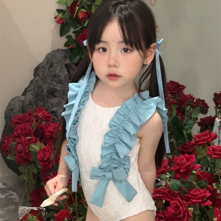 フリルワンピース水着子供用