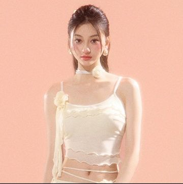フラワーシアーフリルセパレートビキニ