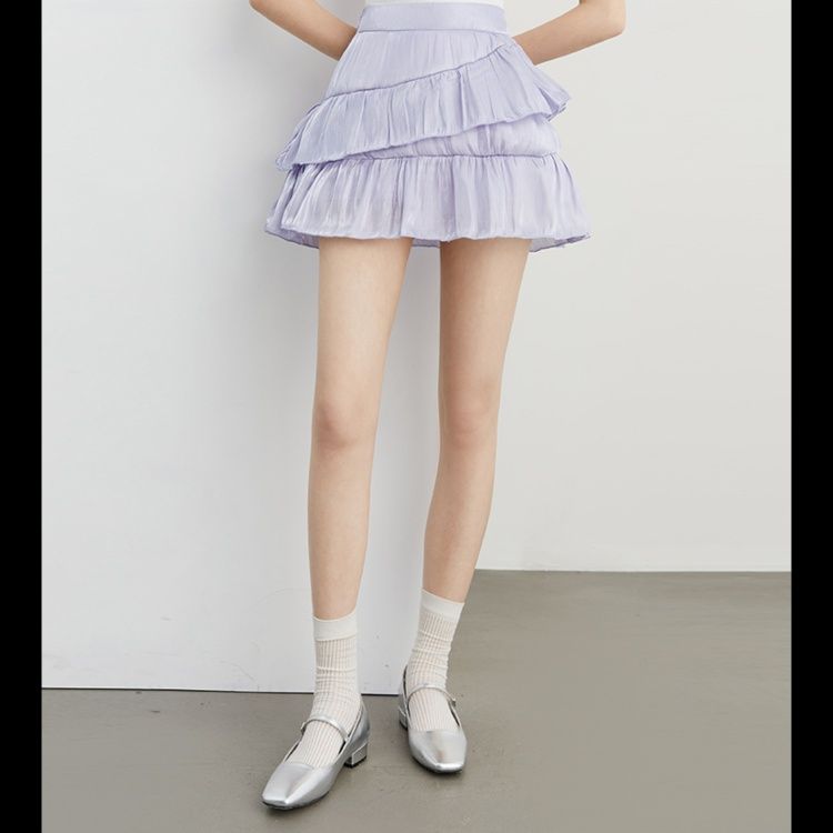 フリルミニスカート