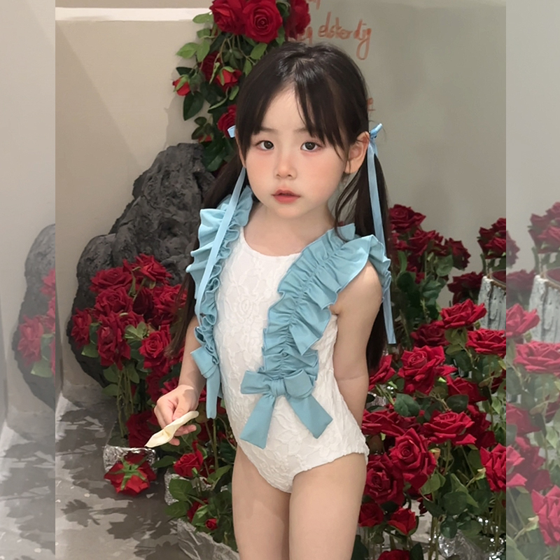 フリルワンピース水着子供用