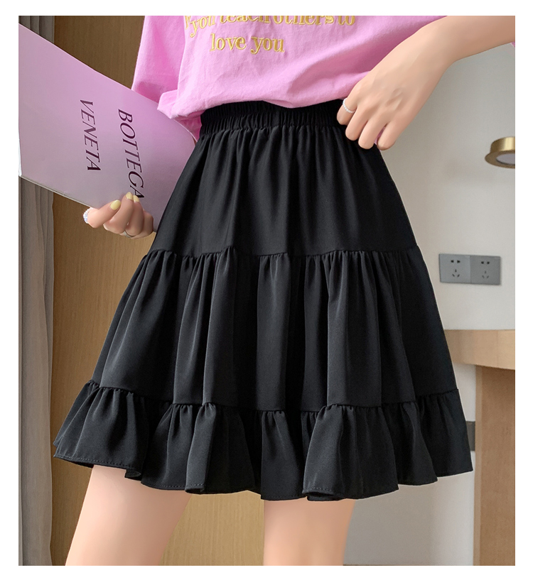 ティアードフリルミニスカート