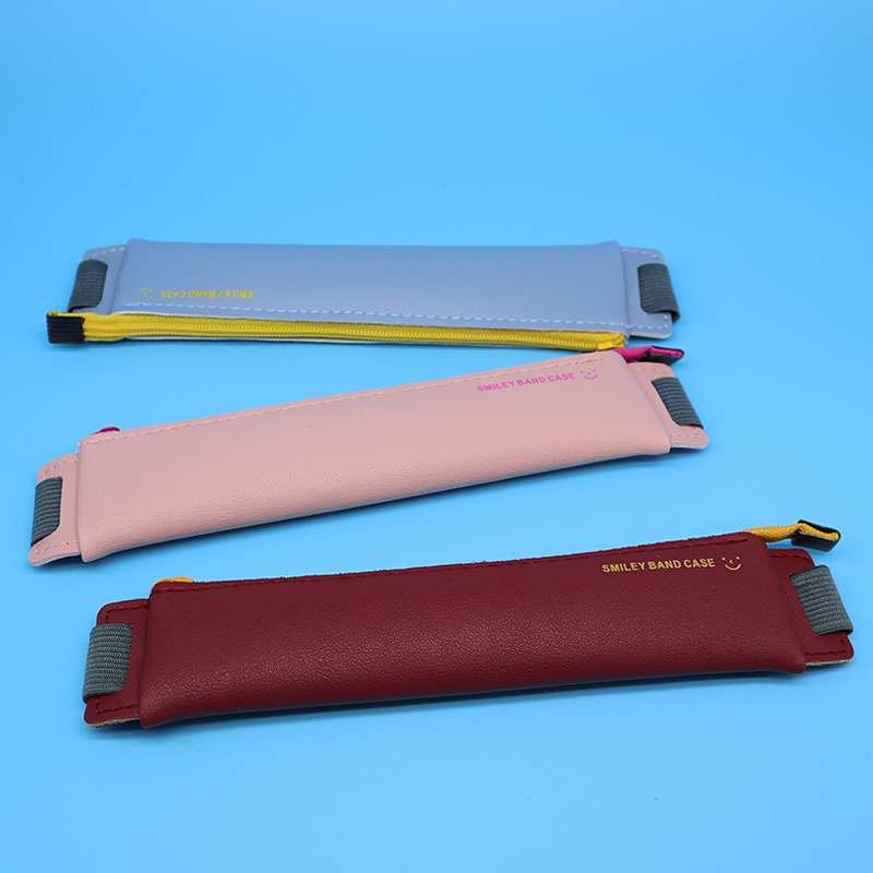 革ペンケース スマイリーバンドケース