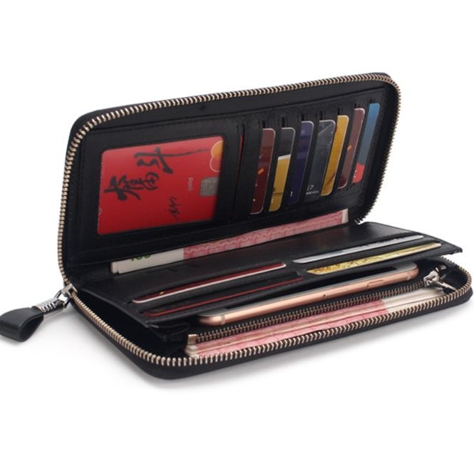 レディース二つ折り財布 クロコ型押しエナメルレザー二つ折り長財布