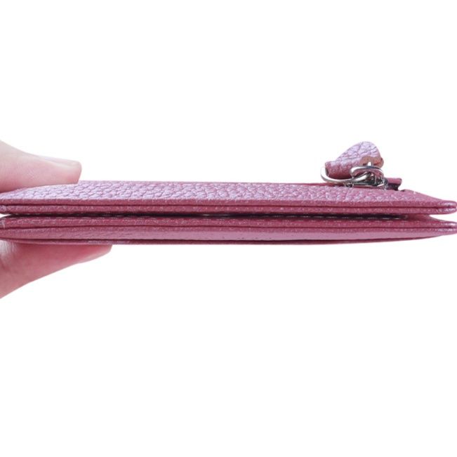 レディース二つ折り財布 本革型押しレザー多機能二つ折りミニ財布