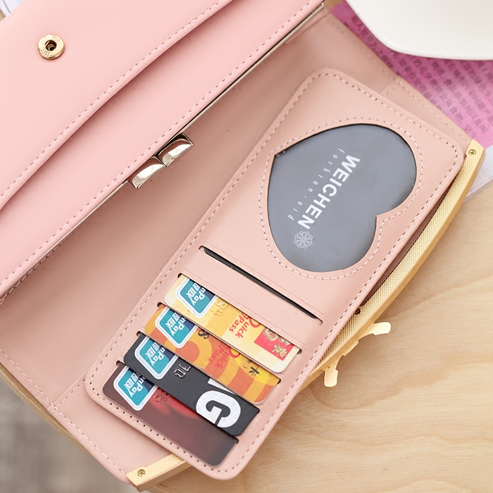 レディース二つ折り財布 