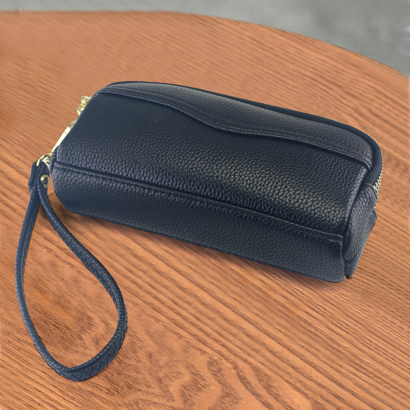 レディース二つ折り財布 上質レザー使用コンパクト二つ折り財布