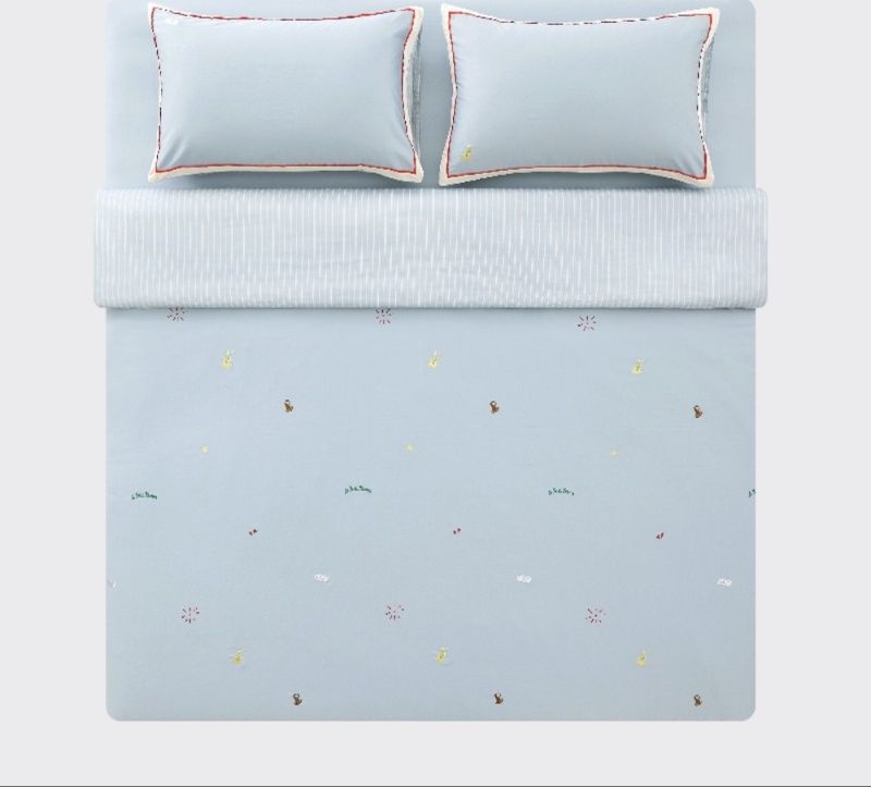 布団カバー セット 優雅な眠り刺繍入り寝具セット