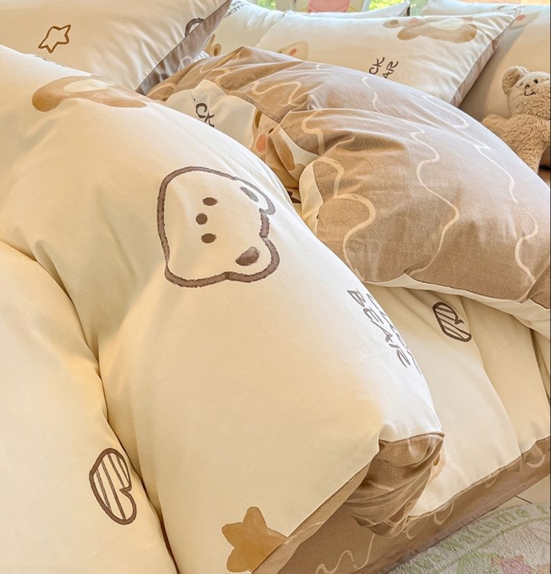 布団カバー セット くまさんとお星さまの夢見布団セット