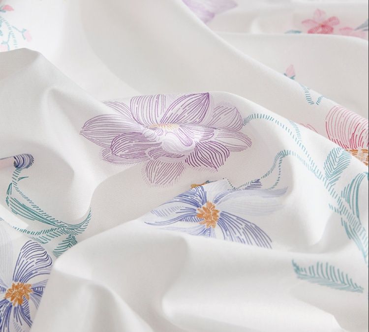 布団カバー セット 花園夢想 全綿リバーシブル寝具セット