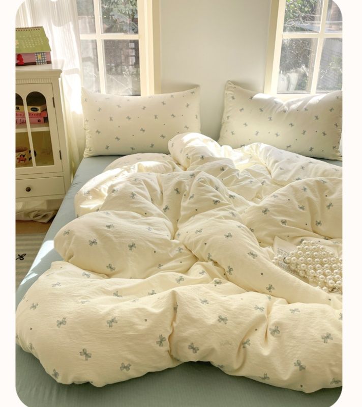 布団カバー セット 優しい眠りの花模様寝具セット