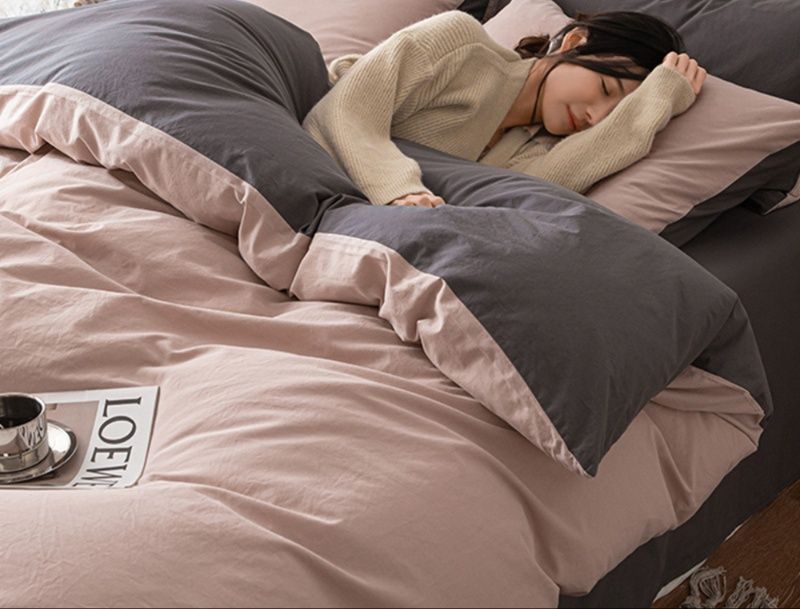 布団カバー 掛布団 至福の眠りバイカラー掛布団カバー