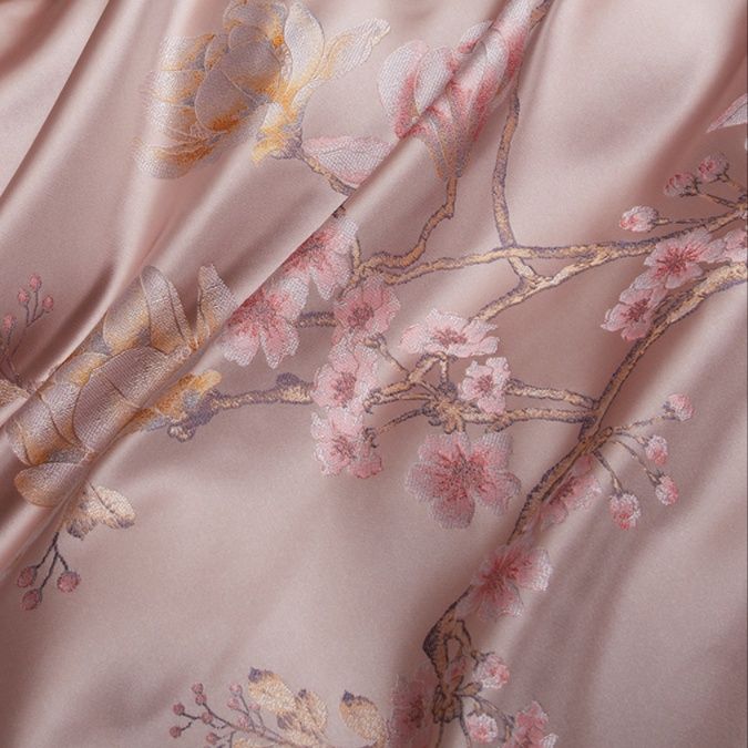 布団カバー セット 高級桜花刺繍