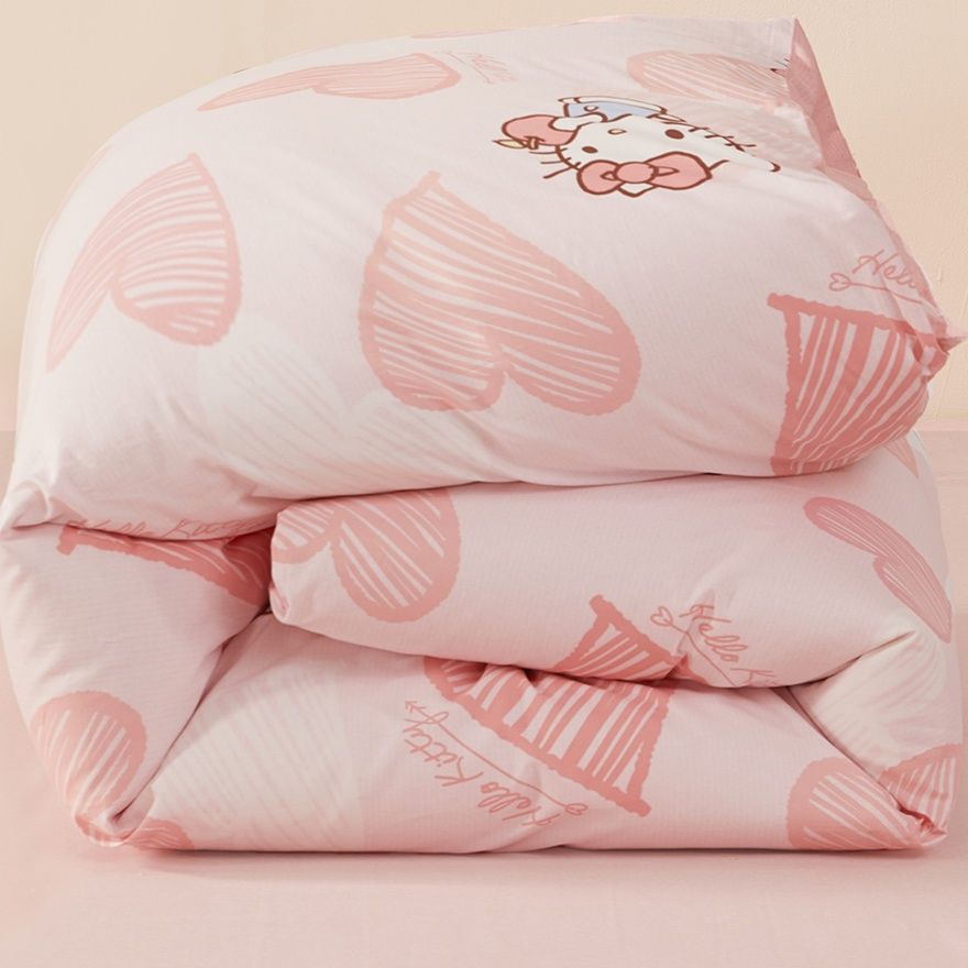 布団カバー 夢いっぱい ハート模様の寝具セット