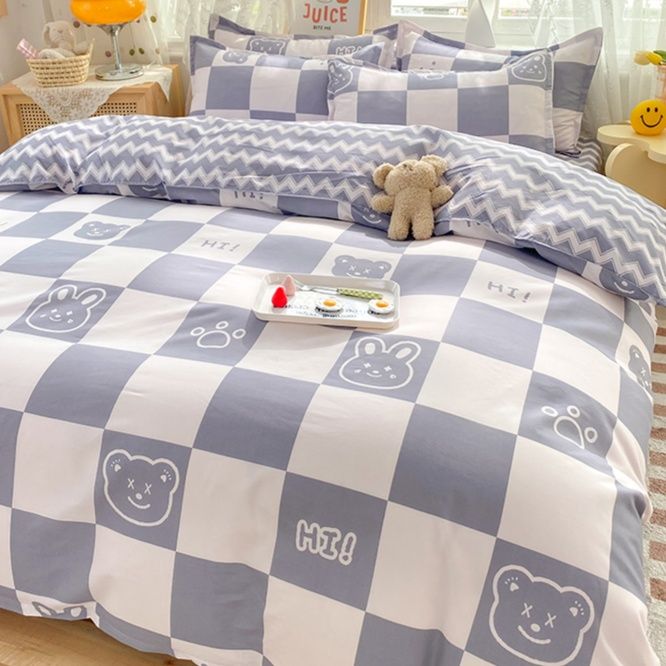 布団カバー ふわもこ動物模様寝具セット