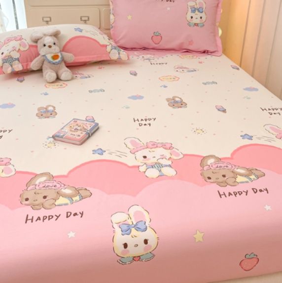 布団カバー うさぎとくまの夢見るふわふわ寝具