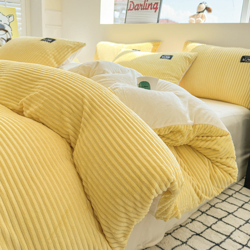 布団カバー セット コーデュロイ風