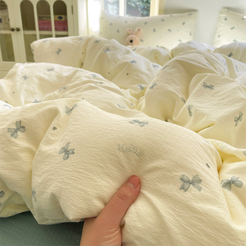 布団カバー セット 優しい眠りの花模様寝具セット