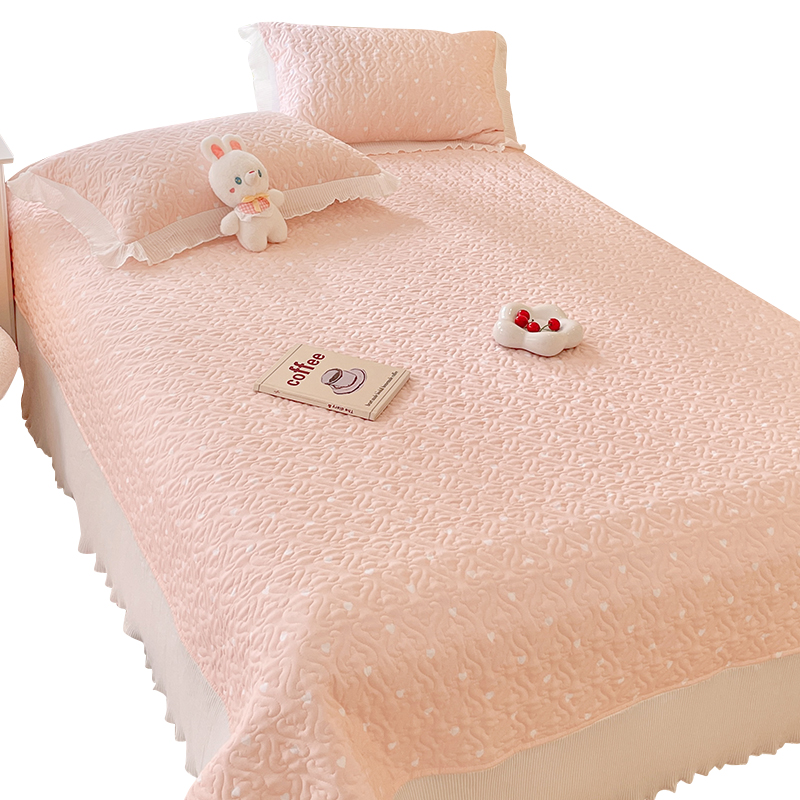 布団カバー セット 立体刺繍模様レース装飾