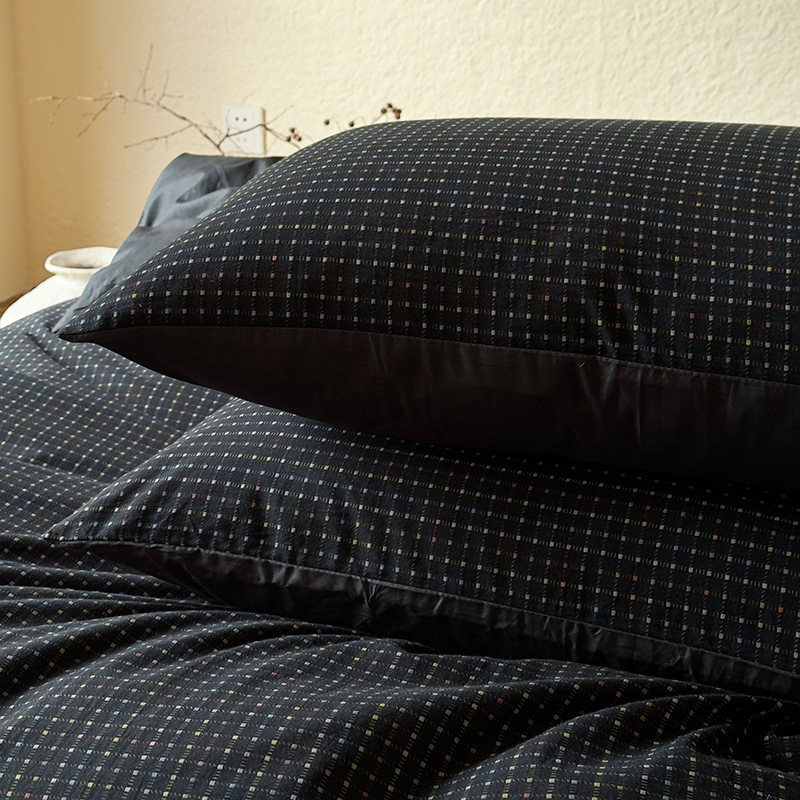 布団カバー セット 高級純綿小紋柄布団カバーセット